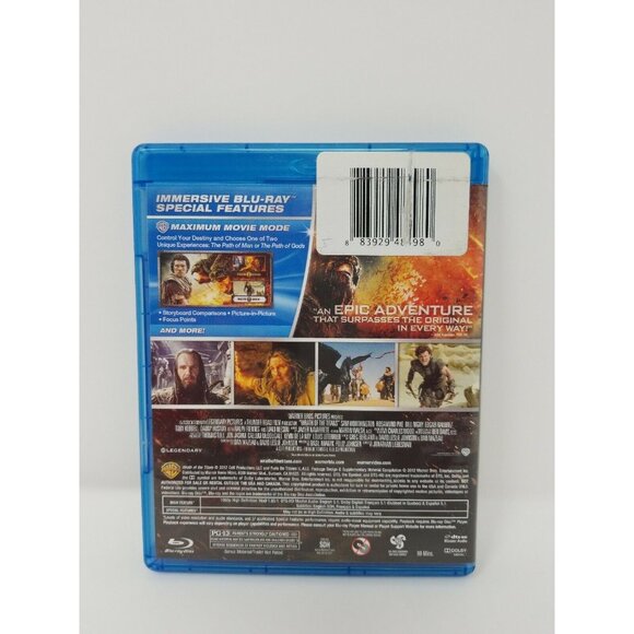 Wrath Of The Titans (Blu-ray,2012) Sam Worthington, Ralph Fiennes, (v4) - Picture 2 of 2
